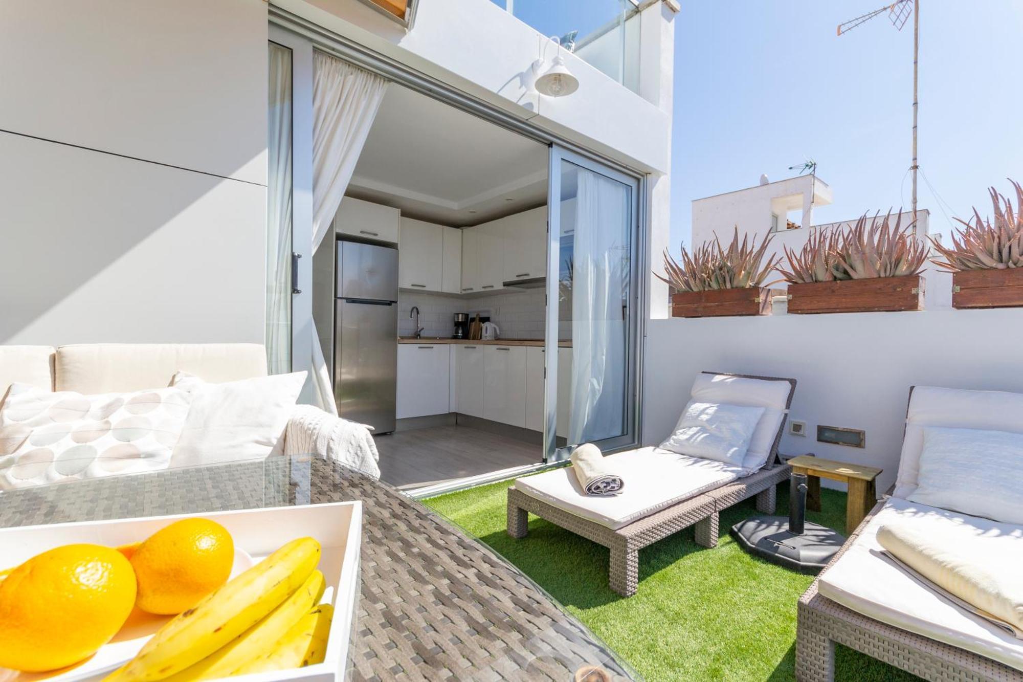 Cozy And Sea Views Private Terrace Apartment La Playa de Arguineguin Ngoại thất bức ảnh